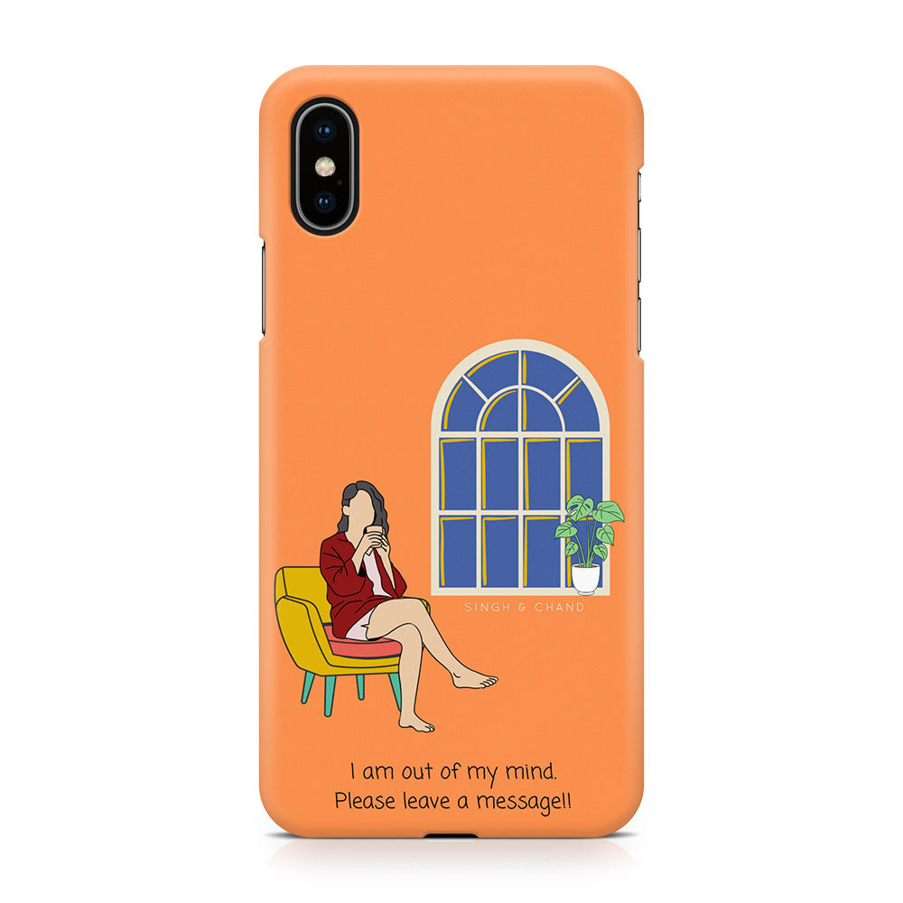Leave me alone iPhone XS Max Phone Case
