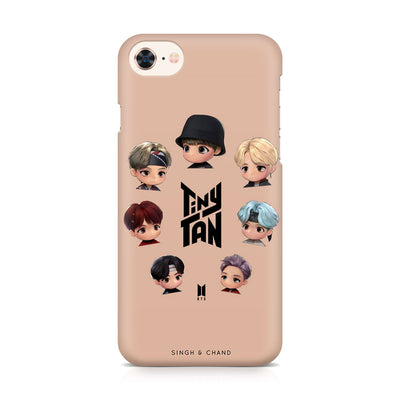 BTS TINY TAN iPhone SE 2020 Phone Case