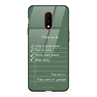 Things to do� One Plus 7 Phone Case