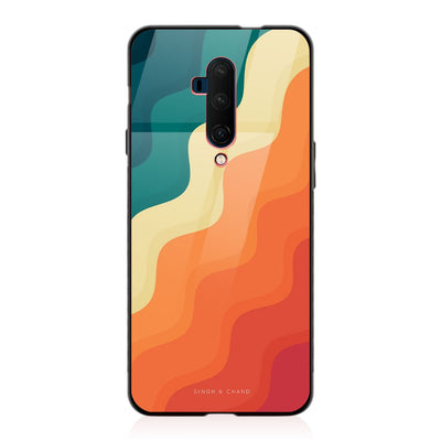 Multicolour WAVE TEXTURE One Plus 7T Pro