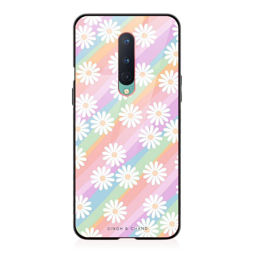 Daisy Flowers Multicolour One Plus 8 Phone Case