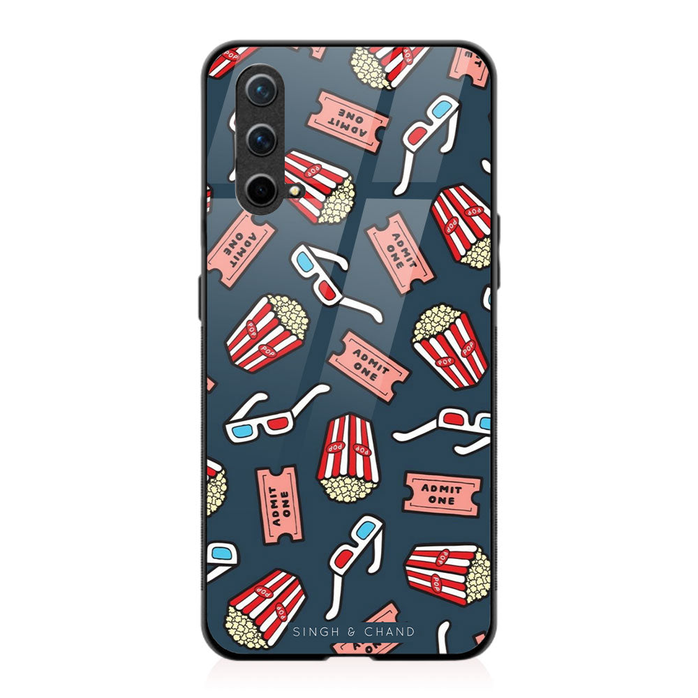 Popcorn And Movie One Plus Nord CE 5G Phone Case