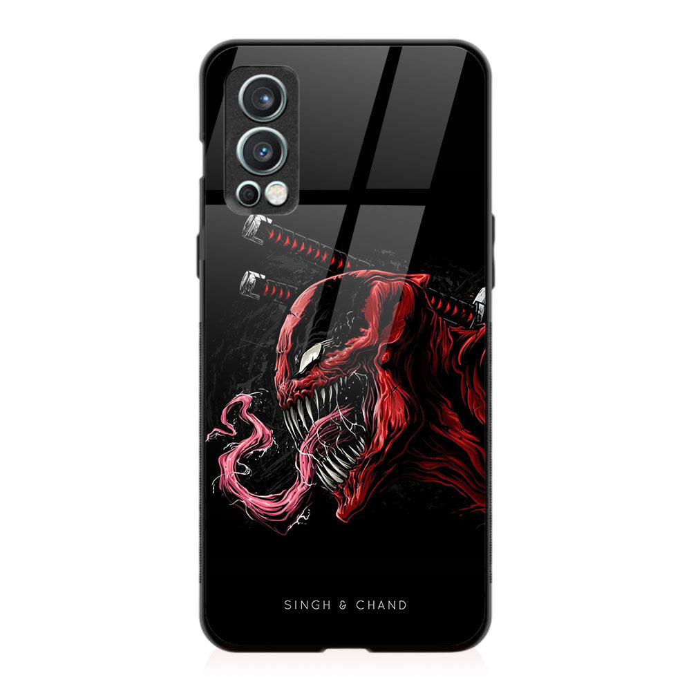 VENOM - The red skull One Plus Nord 2 Phone Case
